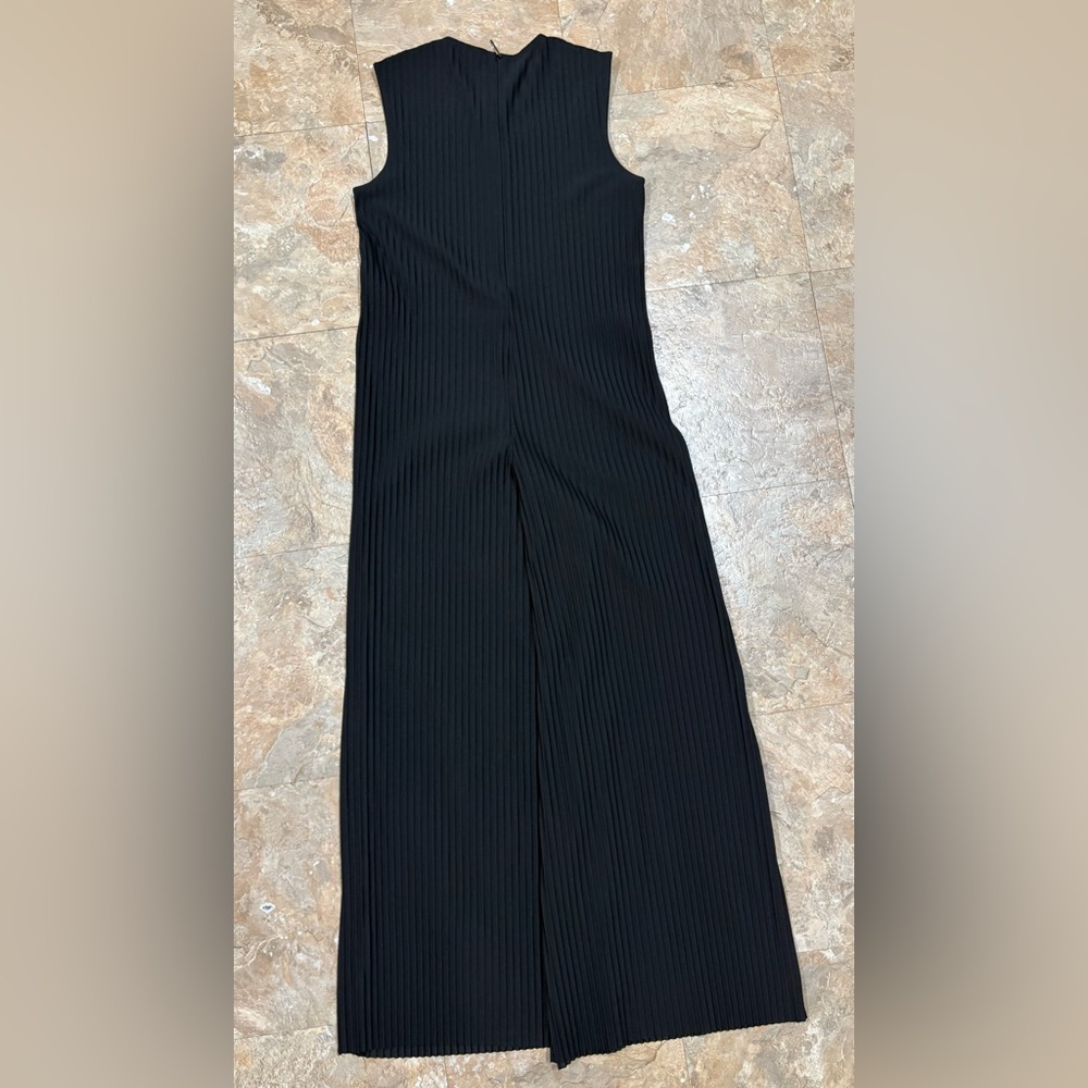 COS Black Ribbed Jumpsuit - Picture 3 of 10